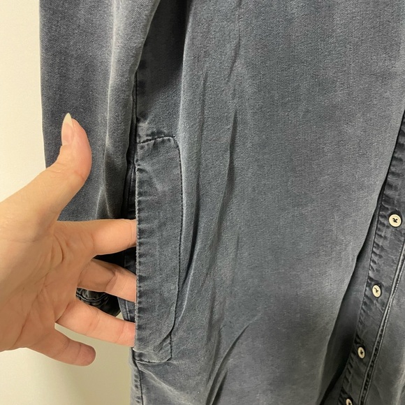 MASSIMO DUTTI -long sleeve button down dress - Picture 3 of 4